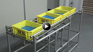 Container Separate Chuter