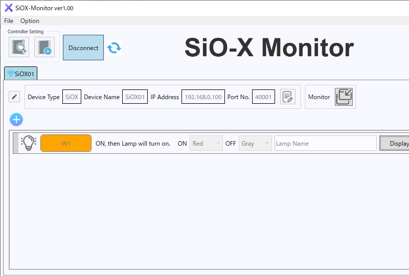 SiO-X Monitor