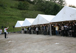 Harvest festival at Fukushima plant